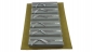 Set Fertigservietten + Platzdeckchen im Kombinationslook Set-PD-Gold+S-E3X-015-Silber