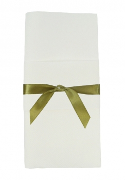 Sepkina Fertigservietten S-BTX-0116-Wei&szlig;-Gold