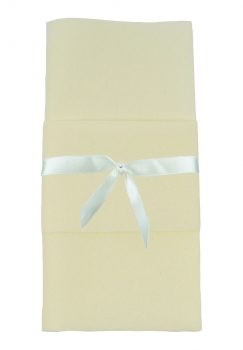Sepkina Fertigservietten S-BTX-0201-Creme-Wei&szlig;