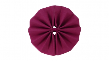 S-FF Runde elegante F&auml;cherservietten S-FF-018-Beere