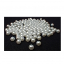 Lose Dekoperlen Perlen lose ohne Loch Perle-6mm-01-weiß-150