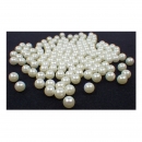 Lose Dekoperlen Perlen lose ohne Loch Perle-6mm-02-Champagner-150  Ivory Creme
