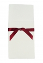 Sepkina Fertigservietten S-BTX-0110-Wei&szlig;-Bordeaux