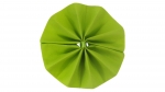 S-FF Runde elegante F&auml;cherservietten S-FF-006-Kiwigr&uuml;n