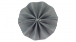 S-FF Runde elegante F&auml;cherservietten S-FF-015-Silber