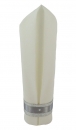 Sepkina Fertigservietten S-LNSX-Silber-001-Wei&szlig;