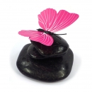 Set 12 Stück Wunderschöne Deko 3D Schmetterlinge Butterfly - SL-003-Pink