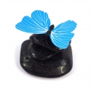 Set 12 Stück Wunderschöne Deko 3D Schmetterlinge Butterfly - SL-004-Blau